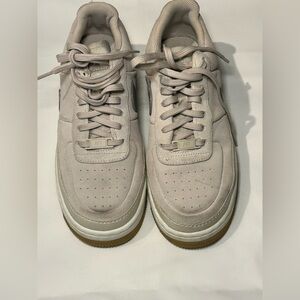 Nike Air Force 1 Low Gray Suede Sneakers CB women’s Size 9